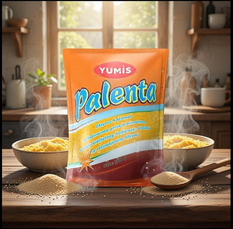 Yumis Palenta Corn Meal 500 g