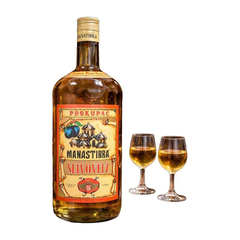 Prokupac Manastirka Old Plum Brandy Slivovitz 1 L | Hamilton Euromarket