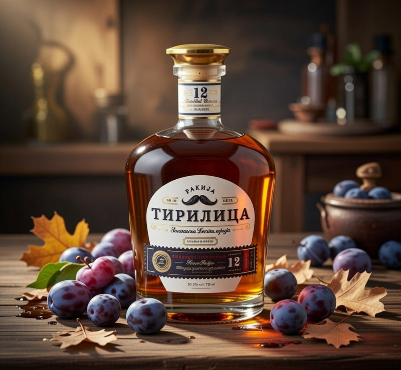 Cirilica Sljivovica Plum Brandy 5 Year Old 700 ml