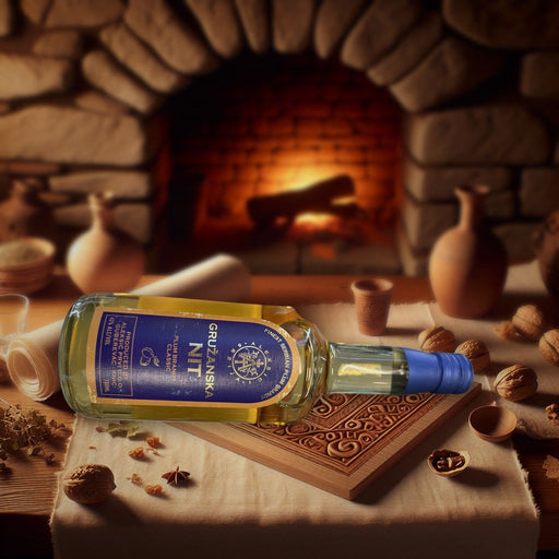 Gruzanska Nit Finest Serbian Plum Brandy 700ml — authentic alcohol from Serbia | Hamilton Euromarket