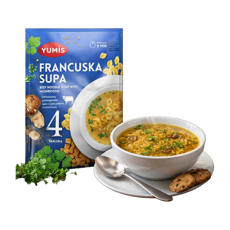 Yumis Francuska Instant French-Style Chicken Soup Mix 60 g | Hamilton Euromarket