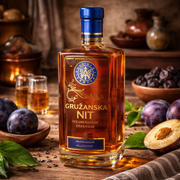 Gružanska Nit Plum Brandy Premium 750 mL — authentic alcohol from Serbia | Hamilton Euromarket