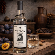 Yebiga Bela Serbian Plum Brandy 750 mL — authentic alcohol from Serbia | Hamilton Euromarket