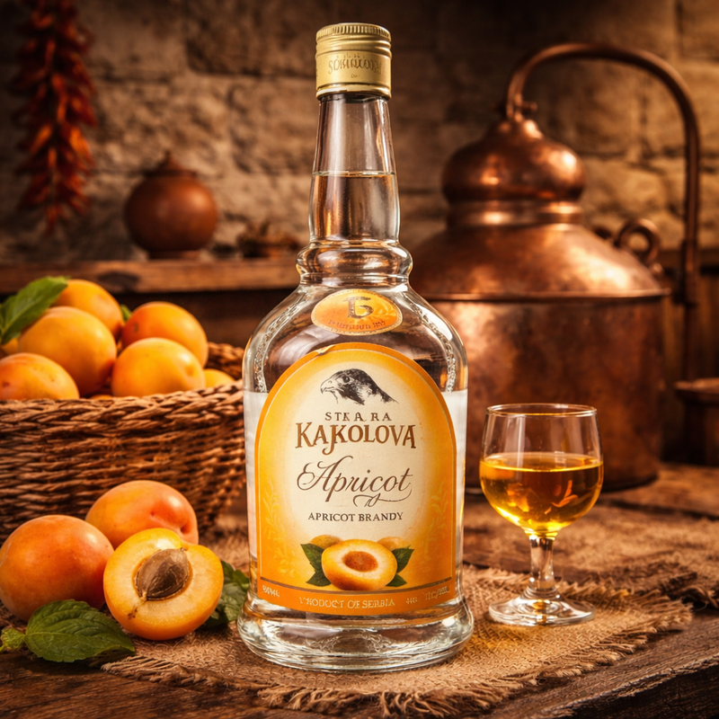 Stara Sokolova Kajsija Apricot Brandy 750 mL