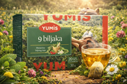 Yumis 9 Tea Plants Herbal Tea 30 g — authentic beverage from Serbia | Hamilton Euromarket