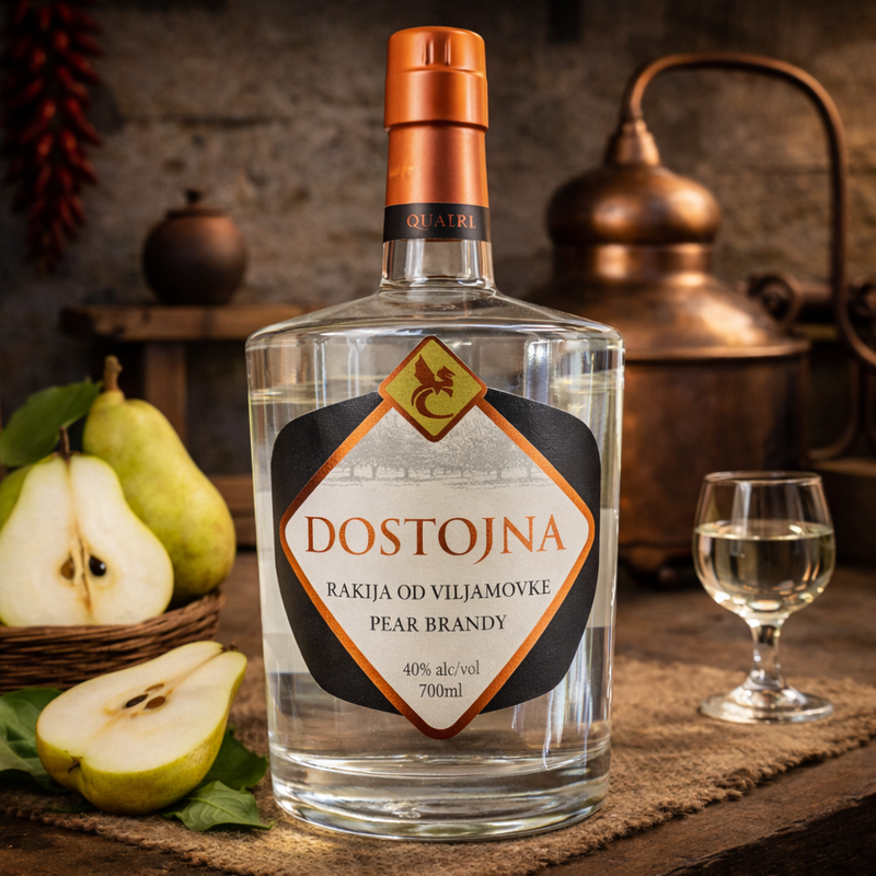 Dostojna Viljamovke Williams Pear Brandy 700 mL