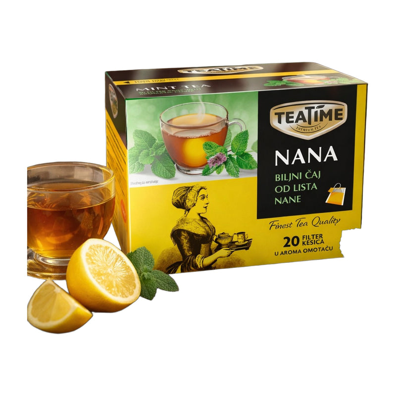 Yumis Tea Time Mint Tea 24 g | Hamilton Euromarket