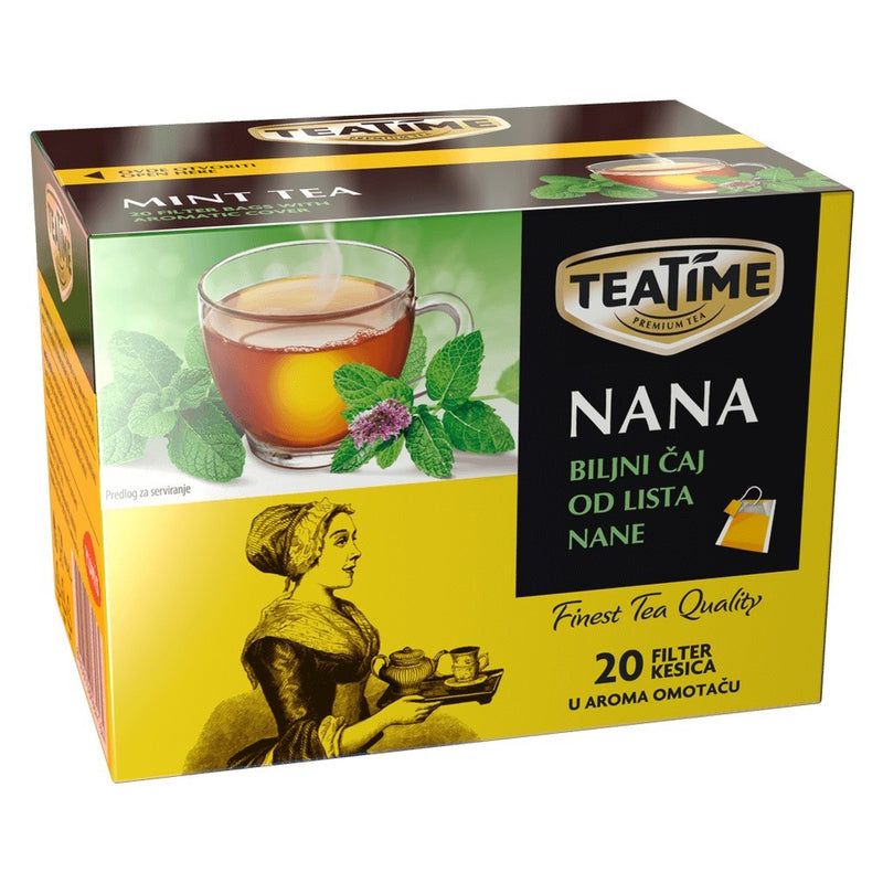 Yumis Tea Time Mint Tea, Serbian Herbal Blend 24g (0.8oz) | HE gallery 8606108264201 #3