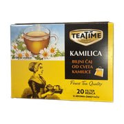 Teatime Chamomile Herbal Tea 20 Filter Bags 30 g | Hamilton Euromarket