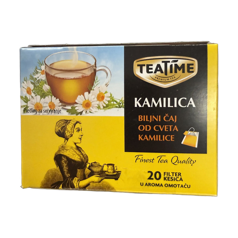 Teatime Chamomile Herbal Tea 20 Filter Bags 30 g | Hamilton Euromarket