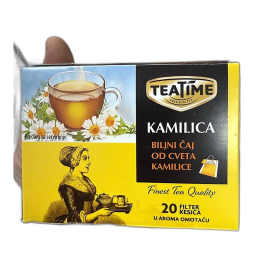 Teatime Chamomile Herbal Tea, Serbian 20 Filter Bags | HE gallery 8606108264249 #2