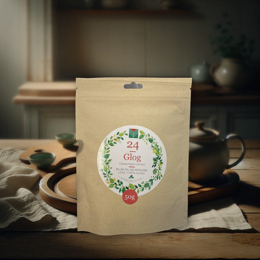 Bilje Borča Hawthorn Flowers And Leaves Blend Herbal Tea — authentic beverage from Serbia | Hamilton Euromarket