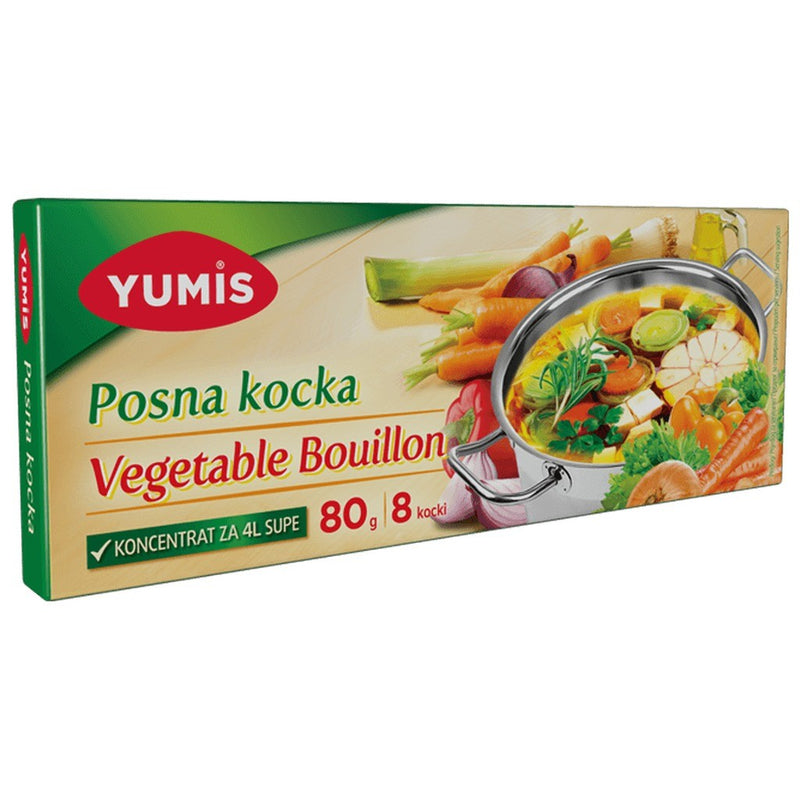 Yumis Vegetable Bouillon, Serbian Favorite 80g (2.8oz) | HE gallery 8606108762264 #3