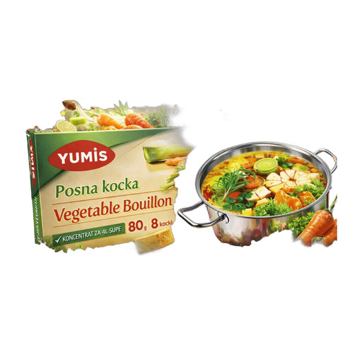 Yumis Veg Bouillon European/Balkan Favorite 80 g | Hamilton Euromarket