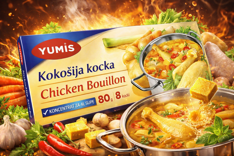 Yumis Chicken Bouillon European/Balkan Favorite 80 g