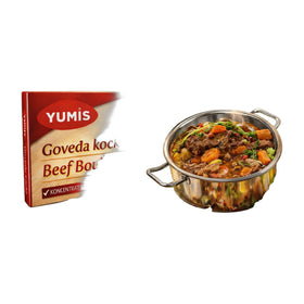 Yumis Beef Flavor Bouillon, Serbian Favorite 80g (2.8oz)