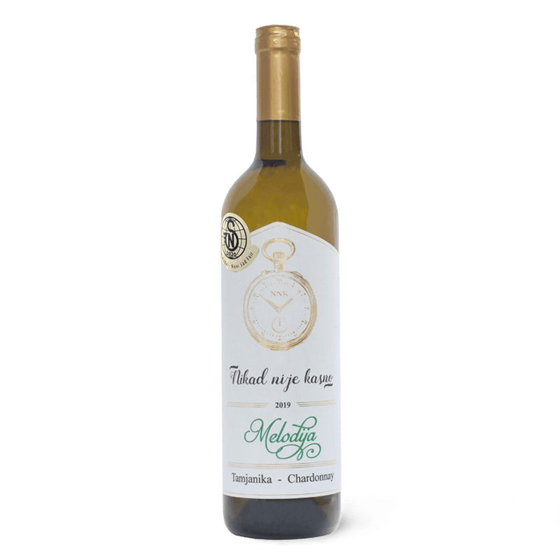Rubin Melodija Tamjanika Chardonnay Serbian White Wine 750ml (25.4fl oz) | Hamilton Euromarket