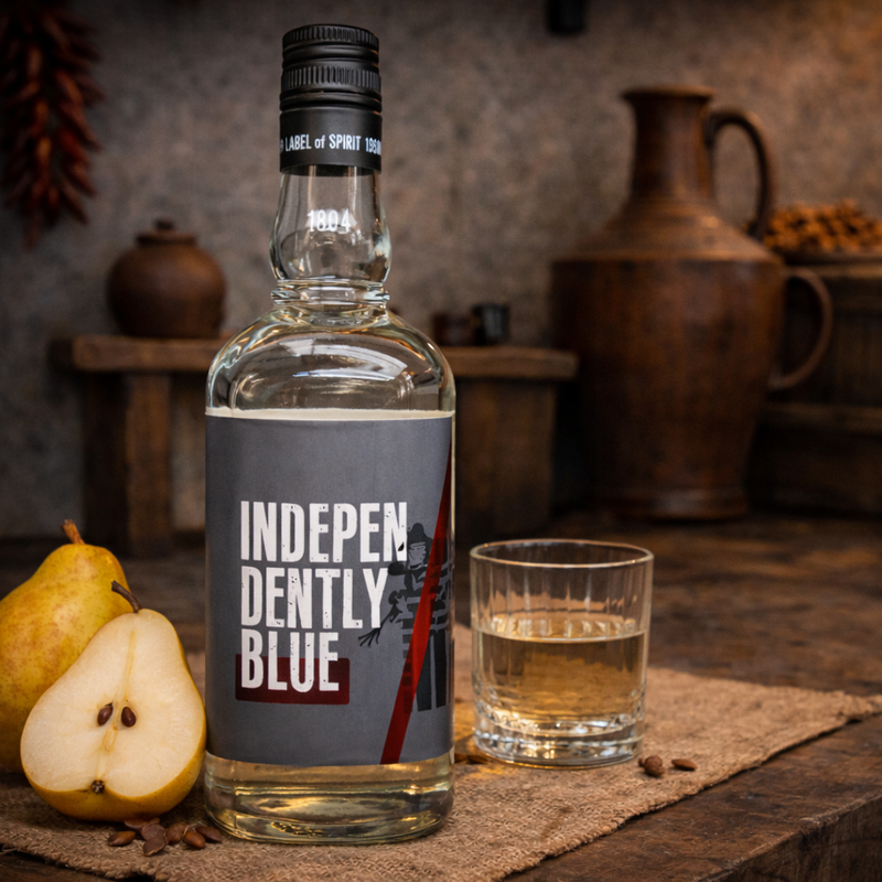 Destilerija 1804 Independently Blue Rakija 700 mL