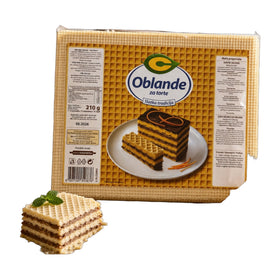 C Slatka Tradicija Oblande Wafer Sheets, Serbian Baking Ingredient 210g (7.4oz)