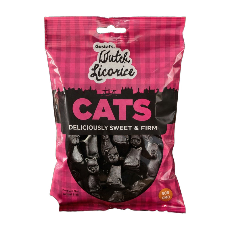 Gustaf’s Dutch Licorice Cats 150 g | Hamilton Euromarket