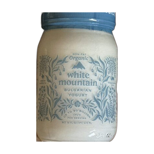 White Mountain Bulgarian Yogurt 16 fl oz (1pt) 473 ml | Hamilton Euromarket