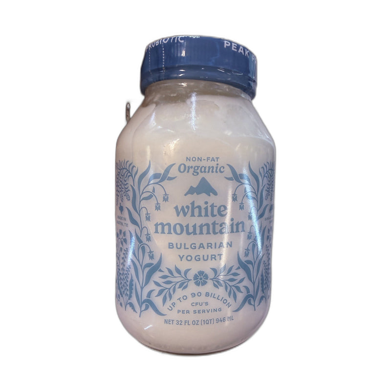 White Mountain Organic Bulgarian Yogurt 32 fl oz | Hamilton Euromarket