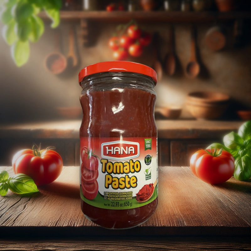 Hana Tomato Paste 650g — authentic pantry from Türkiye | Hamilton Euromarket