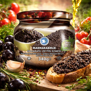 Marmarabirlik Black Olive Paste 340 g — authentic pantry from Turkey | Hamilton Euromarket