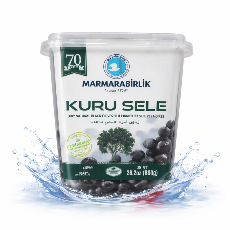 Marmara Birlik Marmarabirlik Kuru Sele Black Olives Size S 800 g