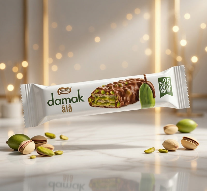 Nestle damak ala Pistachio Wafer 30 g