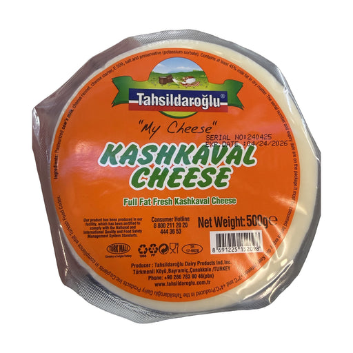 Tahşsildaroğlu Kashkaval Cheese 500g | Hamilton Euromarket