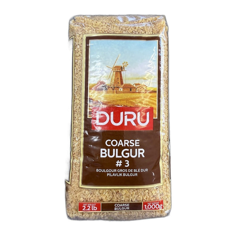 Duru Coarse Bulgur #3, Turkish Wheat 1kg (2.2lb) | HE gallery 8691440101000 #3