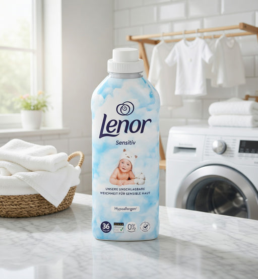 Lenor Weichspuler Sensitiv 756 ml — authentic home care from Germany | Hamilton Euromarket