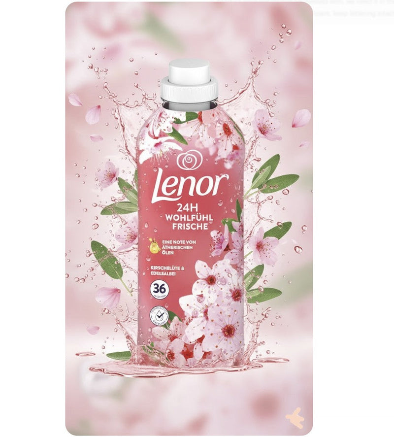 Lenor Cherry Blossom & Precious Sage Fabric Softener 1.4 L