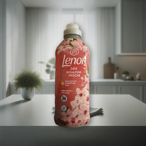 Lenor Cherry Blossom & Precious Sage Fabric Softener 1.4 L — authentic home care from Germany | Hamilton Euromarket