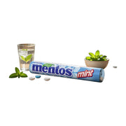 Mentos Mint Chewy Dragees Roll 38 g | Hamilton Euromarket