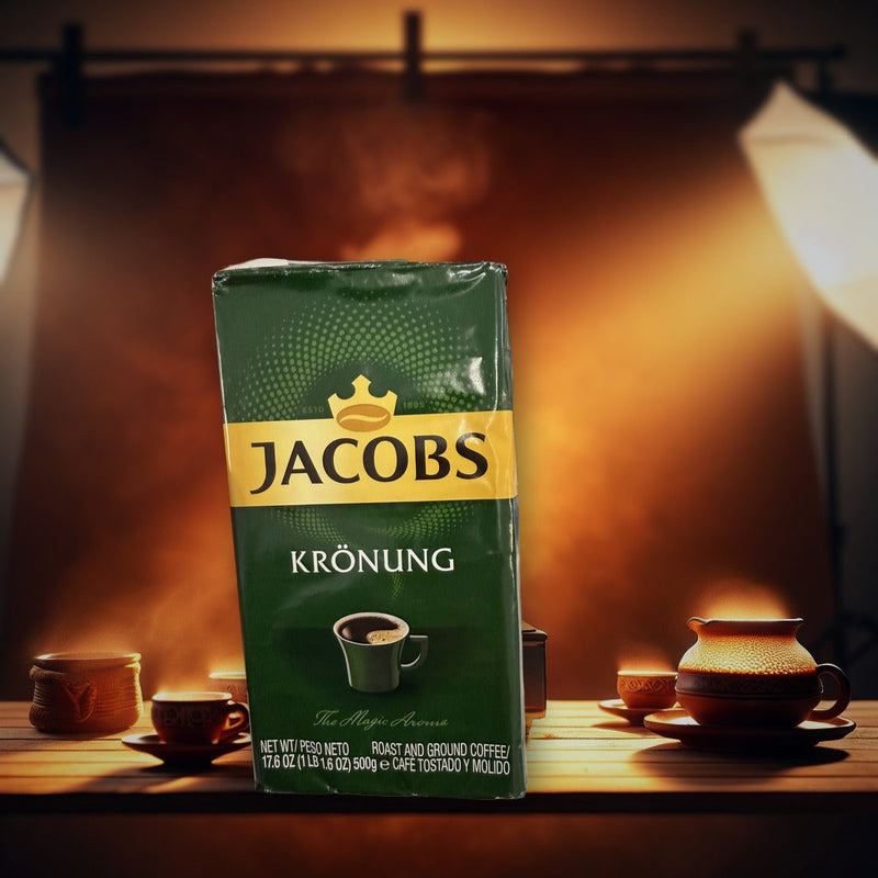 Jacobs Krönung Roast And Ground Coffee 500g — authentic beverage product | Hamilton Euromarket