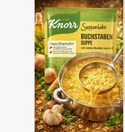 Knorr Suppenliebe Buchstaben Alphabet Noodle Soup Mix 82 g — authentic pantry from Germany | Hamilton Euromarket