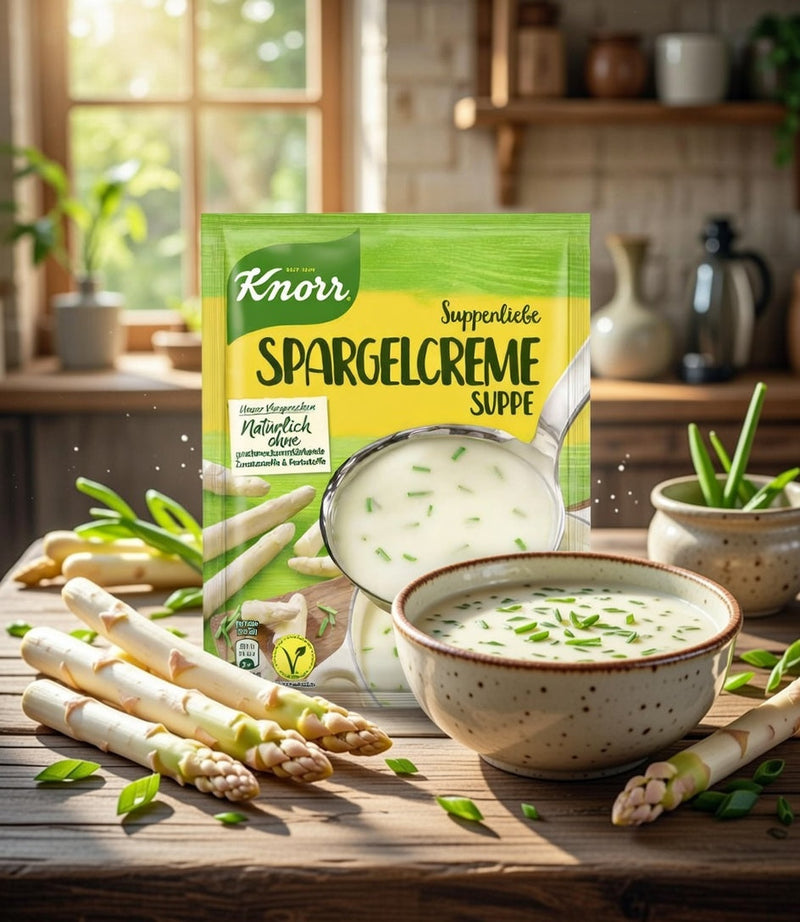 Knorr Suppenliebe Asparagus Cream Soup Mix Spargel Cremesuppe 58 g