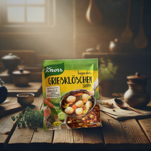 Knorr Suppenliebe Semolina Dumplings, Dry Product 750ml — authentic pantry from Germany | Hamilton Euromarket