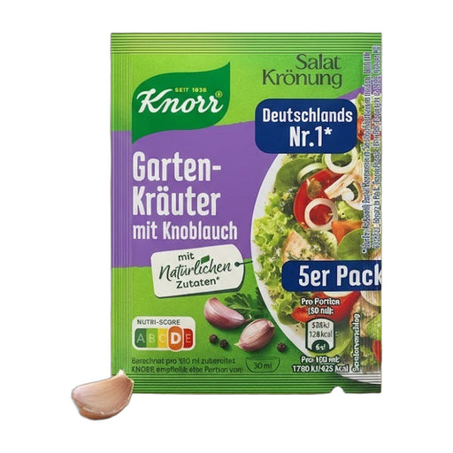 Knorr Salatkronung Garden Herbs & Garlic Dressing Mix 5 x 8 g 40 g | Hamilton Euromarket