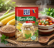 Delikat Bors Magic Original Soup Seasoning 20 g — authentic pantry from Romania | Hamilton Euromarket