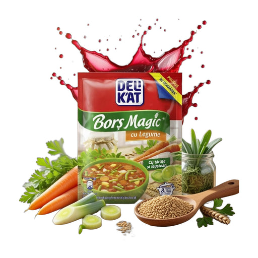 Delikat Seasoning for Borscht (Bors) Sour Soup Base 65 g | Hamilton Euromarket