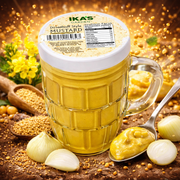 Ika'S Garden Dusseldorf Style Mustard in Reusable Mug 255 g (8.9 oz) — authentic pantry from United States | Hamilton Euromar