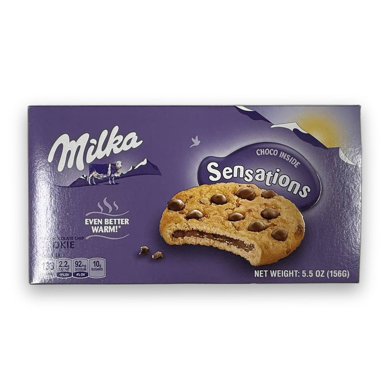 Milka Sensations Choco Inside Chocolate Chip Cookies 156g (5.5oz)