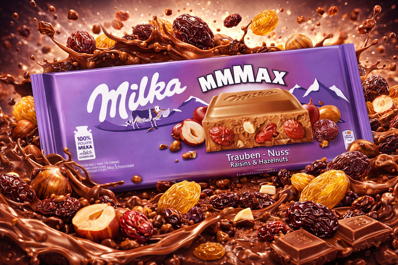 Milka Raisins & Hazelnuts 270 g