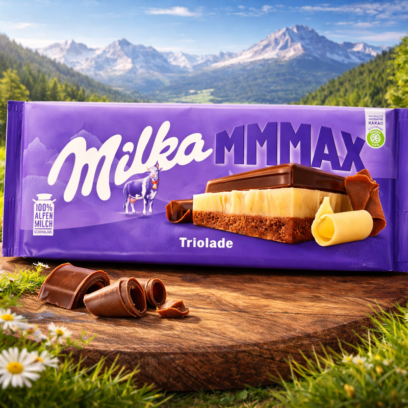 Milka MMMax Triolade Milk Chocolate 280 g