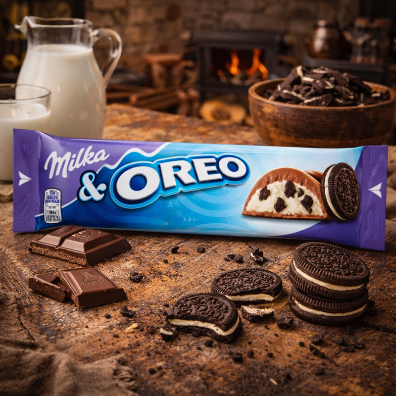 Milka Oreo Chocolate Bar 37 g