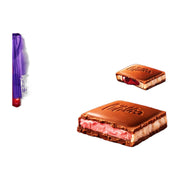 Milka Raspberry Creme Alpine Milk Chocolate Bar 100 g | Hamilton Euromarket
