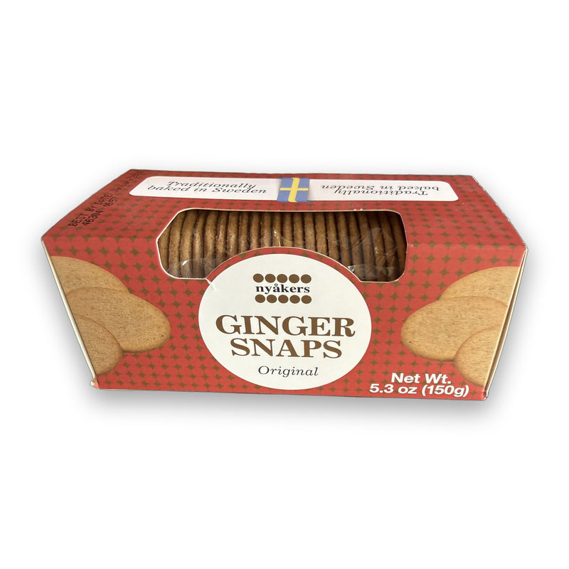 Nyakers Ginger Snaps Original 150g (5.3oz)